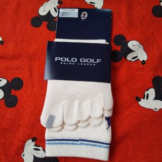 ポロラルフローレン(POLO RALPH LAUREN)の未使用　ポロラルフローレンメンズゴルフ5本指靴下(ソックス)