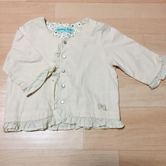 HAKKA(ハッカ)のM&R様 hakka カーディガン100 キッズ/ベビー/マタニティのキッズ服女の子用(90cm~)(カーディガン)の商品写真