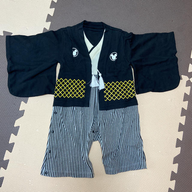 ミッキー　袴ロンパース キッズ/ベビー/マタニティのベビー服(~85cm)(ロンパース)の商品写真