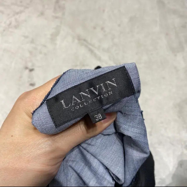 LANVIN COLLECTION(ランバンコレクション)のランバン LANVIN レース ドレス ワンピース サイズ 38 レディースのワンピース(ひざ丈ワンピース)の商品写真