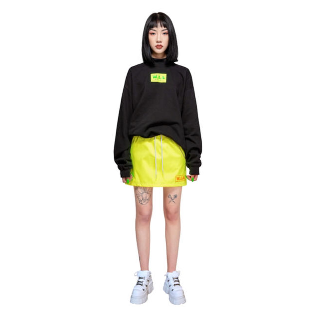 【W.I.A】RAY NEON SKIRT ネオンスカート レディースのスカート(ミニスカート)の商品写真