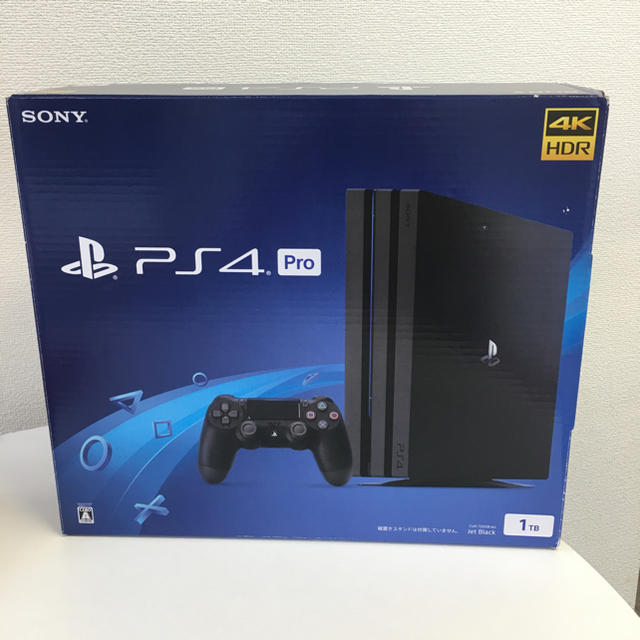 PlayStation4(プレイステーション4)の✨わんわん様♪専用❗️✨PlayStation®4 Proジェットブラック1TB エンタメ/ホビーのゲームソフト/ゲーム機本体(家庭用ゲーム機本体)の商品写真