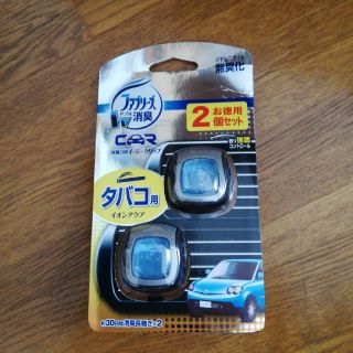 ピーアンドジー(P&G)のファブリーズ　車エアコン用×4パック(車内アクセサリ)