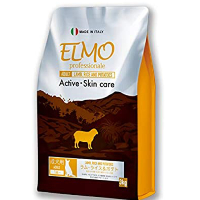 ELMO ドッグフード　成犬用　3kg +800g×2袋