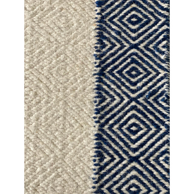 インドキリム ウール 手織り ③158×89cm