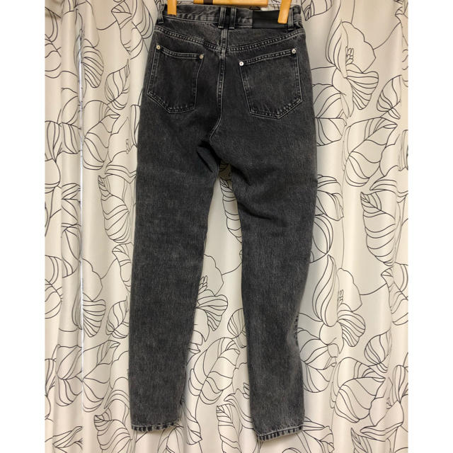 JOHN LAWRENCE SULLIVAN(ジョンローレンスサリバン)のW WASHED DENIM ZIPPED PANTS レディースのパンツ(デニム/ジーンズ)の商品写真