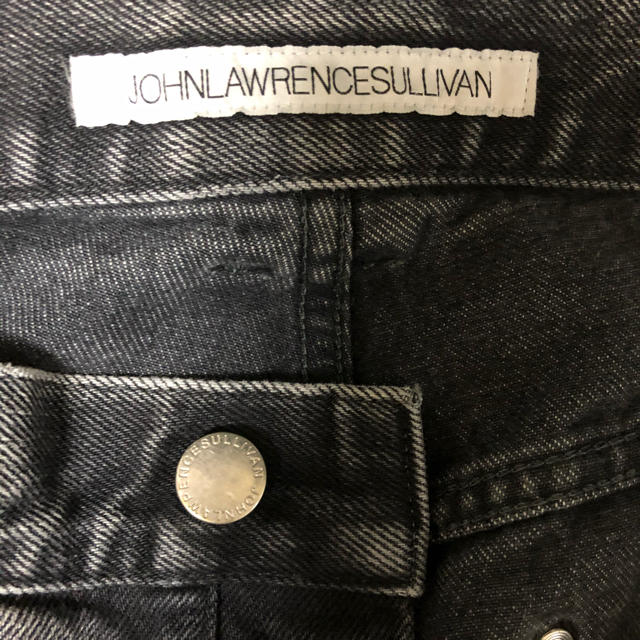 JOHN LAWRENCE SULLIVAN(ジョンローレンスサリバン)のW WASHED DENIM ZIPPED PANTS レディースのパンツ(デニム/ジーンズ)の商品写真