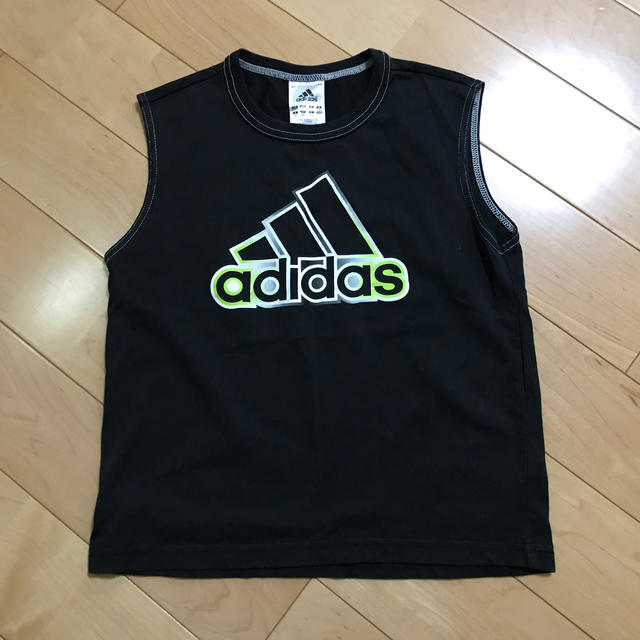 adidas(アディダス)のキッズノースリーブadidas 3枚組 140cm  キッズ/ベビー/マタニティのキッズ服男の子用(90cm~)(Tシャツ/カットソー)の商品写真