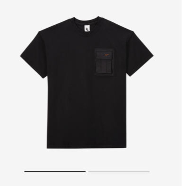 NIKE(ナイキ)のNike×travis scott Pocket Tシャツ　US Mサイズ メンズのトップス(Tシャツ/カットソー(半袖/袖なし))の商品写真