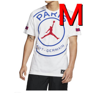 ナイキ(NIKE)のPSG JORDAN コラボTシャツ　ジャンプマン　 Nike Mサイズ(Tシャツ/カットソー(半袖/袖なし))