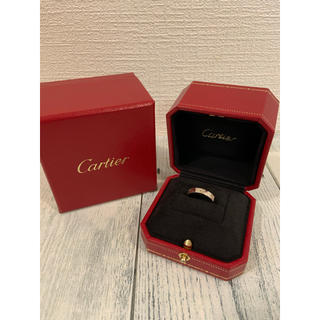 カルティエ(Cartier)のカルティエ　ラブリング　ホワイトゴールド　10号(リング(指輪))
