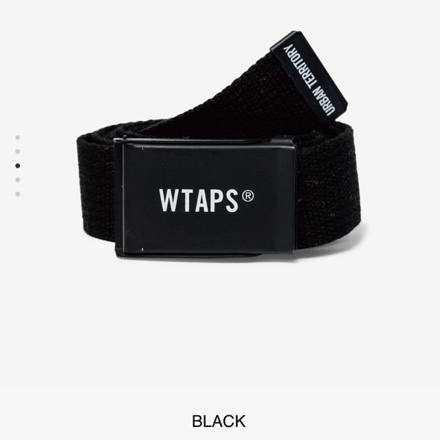 WTAPS GIB BELT BLACK