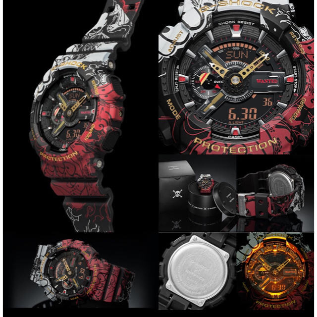G-SHOCK(ジーショック)の【川村 様 専用】《3個セット》ONE PIECE × G-SHOCK メンズの時計(腕時計(アナログ))の商品写真