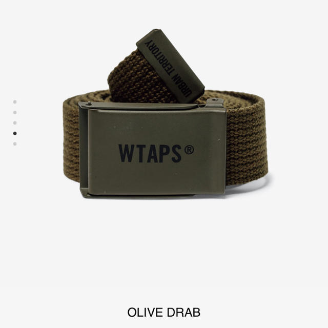 新作NEW W)taps - 20SS WTAPS GIB / BELT. ACRYLIC ブラックの通販 by