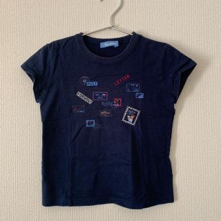 ファミリア(familiar)のファミリア  Tシャツ　130 ネイビー(Tシャツ/カットソー)