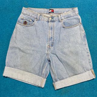 トミー(TOMMY)の古着メンズ　トミージーンズ　デニムハーフパンツ　32(ショートパンツ)