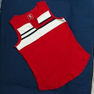 トミーヒルフィガー(TOMMY HILFIGER)のノースリーブ(カットソー(半袖/袖なし))