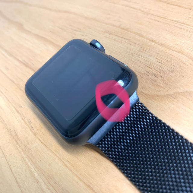 Apple Watch(アップルウォッチ)のApple Watch series3 GPS スマホ/家電/カメラのスマホ/家電/カメラ その他(その他)の商品写真