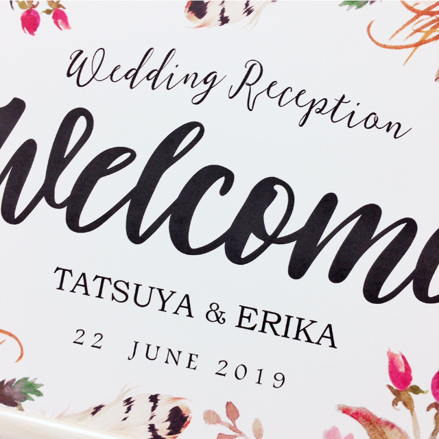 Wedding ウェルカムボード 花枠の通販 By Shushu Wd S Shop ラクマ
