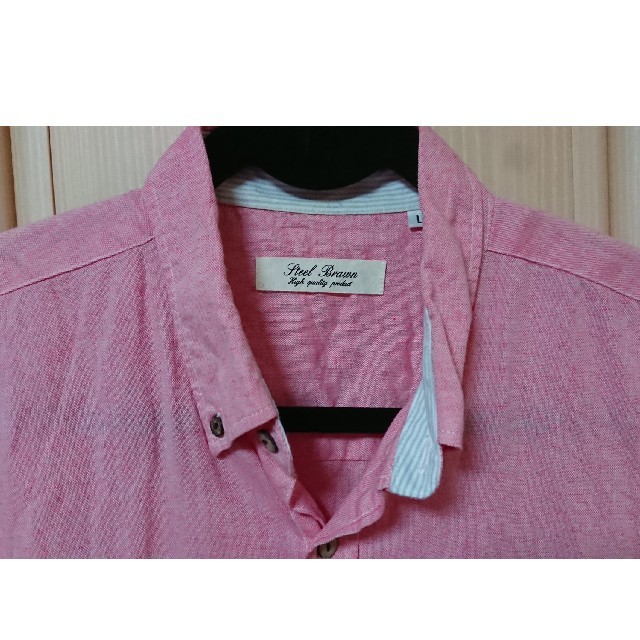 メンズ 七分袖シャツ 胸ポケット メンズのトップス(シャツ)の商品写真
