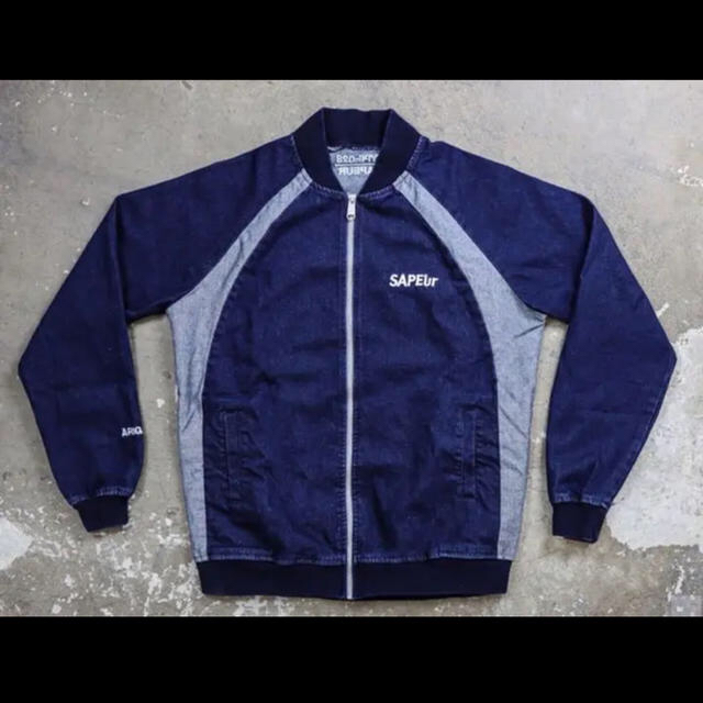 SAPEur DENIM TRACK JACKET （XXL）