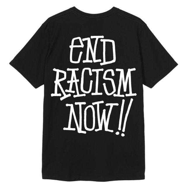 トップスXサイズ★STUSSY★END RACISM TEE 新品 国内正規品