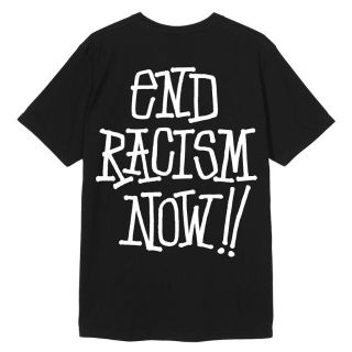 ステューシー(STUSSY)のXサイズ★STUSSY★END RACISM TEE 新品 国内正規品(Tシャツ/カットソー(半袖/袖なし))