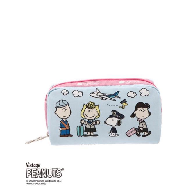 新品　ANA機内販売　レスポートサック　PEANUTS スヌーピー  ポーチ