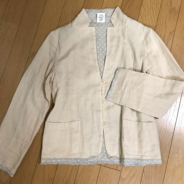 グレースバーンズ　薄手ジャケット　羽織り　再値下げしました❣️ レディースのジャケット/アウター(ノーカラージャケット)の商品写真