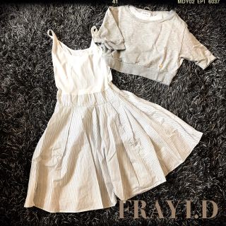 フレイアイディー(FRAY I.D)の期間限定値下げ！FRAYI.D(ひざ丈ワンピース)