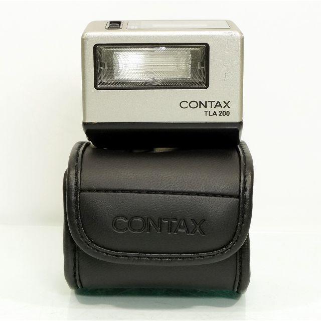 CONTAX コンタックス TLA200 SILVER 革ケース付