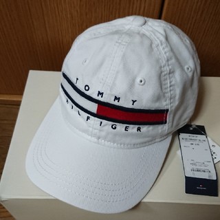 トミーヒルフィガー(TOMMY HILFIGER)のトミーヒルフィガー ホワイトキャップ(キャップ)