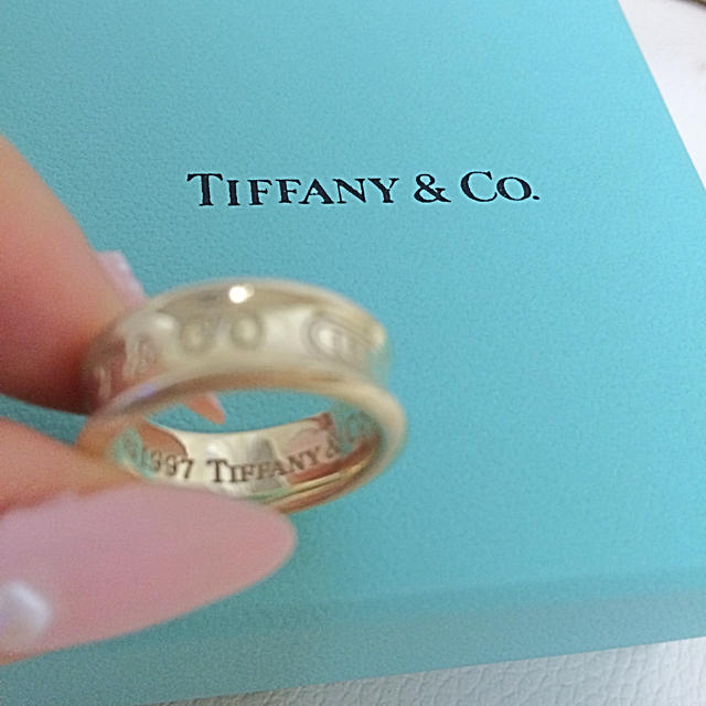 Tiffany & Co.(ティファニー)のお箱 保存袋付き♡美品1837リング レディースのアクセサリー(リング(指輪))の商品写真