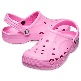 クロックス(crocs)の新品　クロックス　バヤ　baya サンダル　パーティピンク　人気　24(サンダル)