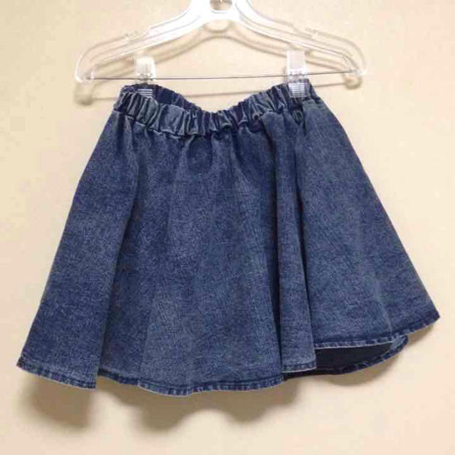 WOmB(ウーム)のクラッシュデニム ミニスカート レディースのスカート(ミニスカート)の商品写真