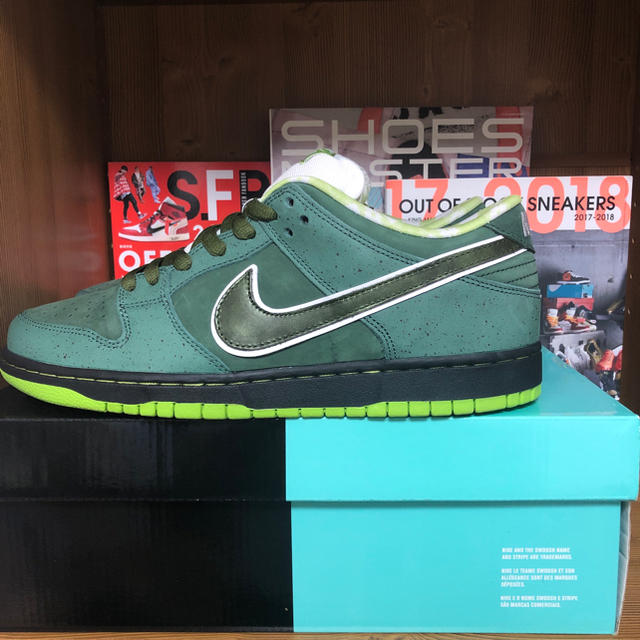 Nike SB Dunk Low Concepts Green Lobster