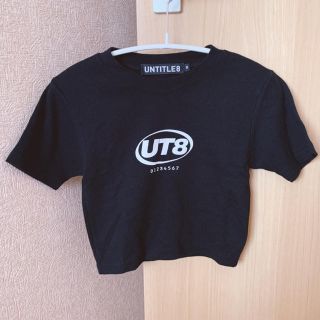 ミックスエックスミックス(mixxmix)のUNTITLE8 クロップドトップス(Tシャツ(半袖/袖なし))