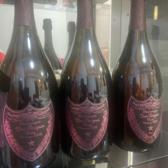 独特の素材 Dom Pérignon - ドンペリ 2006 ロゼ 750mlX3本 シャンパン ...