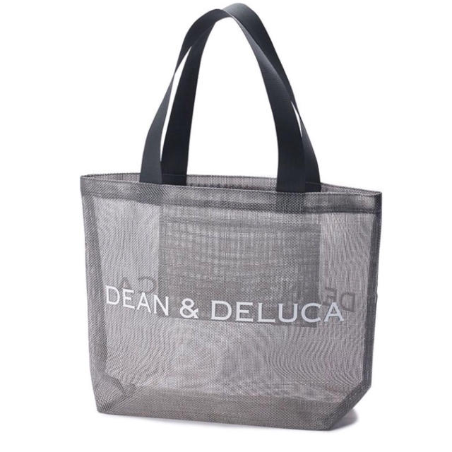 DEAN & DELUCA(ディーンアンドデルーカ)のDEAN＆DELUCA  メッシュトートバッグ シルバー Lサイズ  レディースのバッグ(トートバッグ)の商品写真