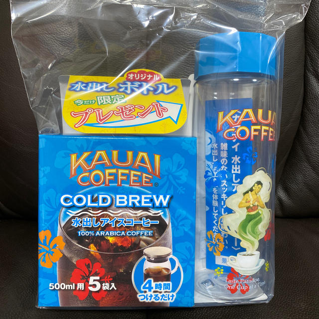 KAUAI COFFEE カウアイコーヒー　水出しアイスコーヒー　(3箱＋2袋)