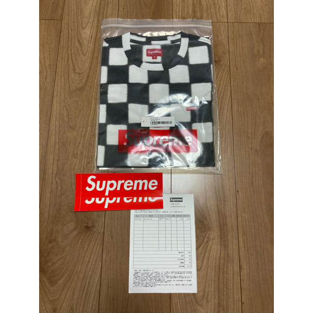 【L】Supreme Small Box Tee Checkerboard