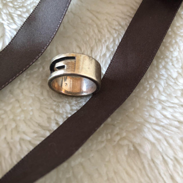 Gucci(グッチ)のGUCCI ring7号 レディースのアクセサリー(リング(指輪))の商品写真