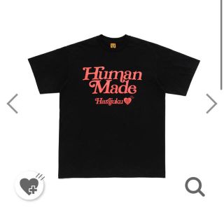 ジーディーシー(GDC)のHUMAN MADE HARAJUKU ガールズドントクライ　ブラック　XL(Tシャツ/カットソー(半袖/袖なし))