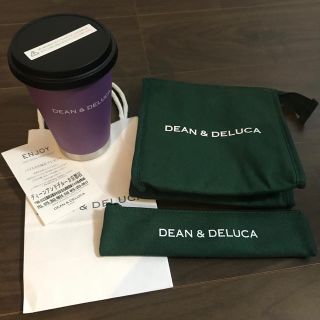 ディーンアンドデルーカ(DEAN & DELUCA)のDEAN&DELUCA 京都限定パープルサーモタンブラー＆保冷ランチバックセット(タンブラー)