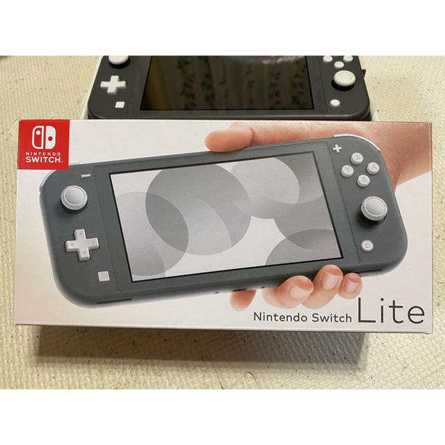 Nintendo Switch - Nintendo Switch Liteグレー 中古の通販 by K's shop｜ニンテンドースイッチならラクマ