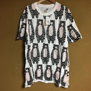 スカラー(ScoLar)のくまのTシャツワンピ(ひざ丈ワンピース)