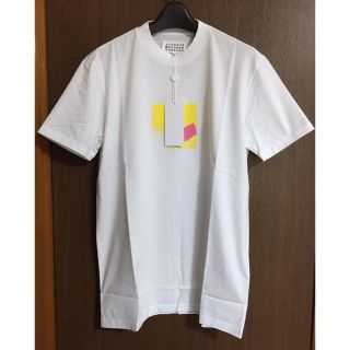 マルタンマルジェラ(Maison Martin Margiela)の白52新品 メゾン マルジェラ スプレープリント Tシャツ 半袖 カットソー(Tシャツ/カットソー(半袖/袖なし))