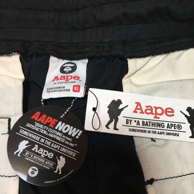 A BATHING APE(アベイシングエイプ)のお値下げ AAPE エーエイプ ハーフパンツ/ショートパンツ/XL メンズのパンツ(ショートパンツ)の商品写真