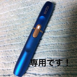 iQOS2.4Plus サファイヤブルー ホルダー(タバコグッズ)