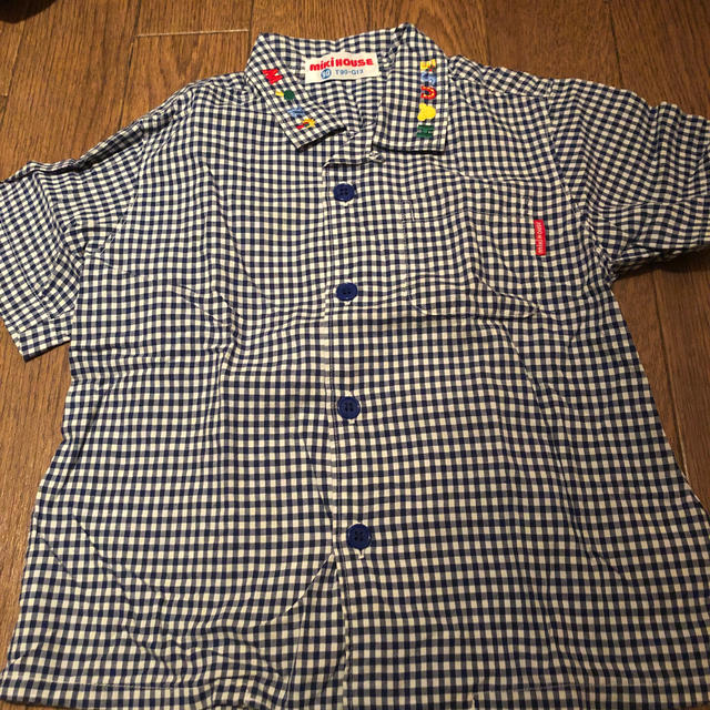 mikihouse(ミキハウス)のミキハウス　シャツ キッズ/ベビー/マタニティのキッズ服男の子用(90cm~)(ブラウス)の商品写真